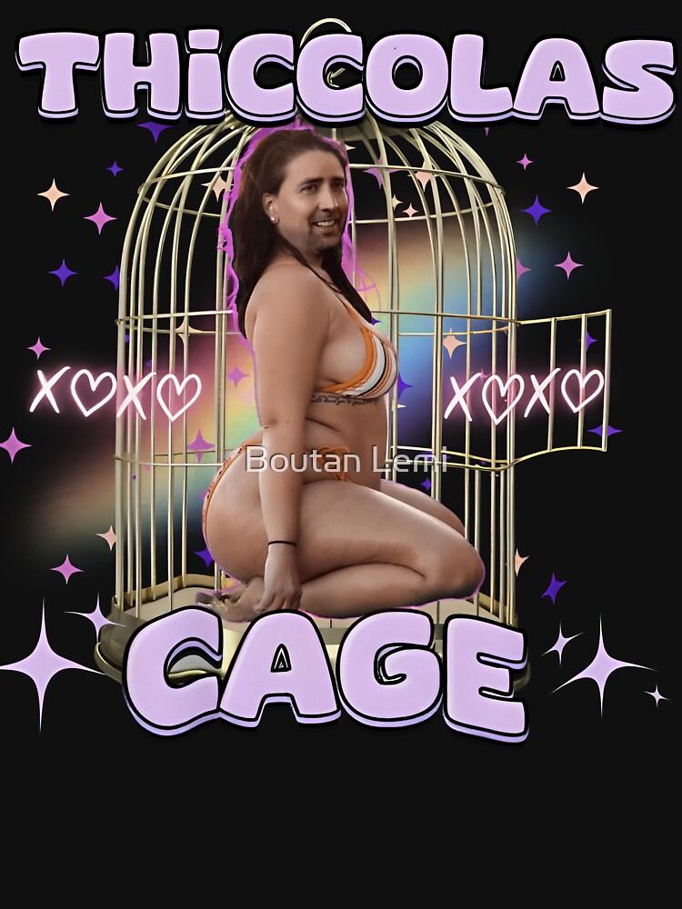 Thiccolas Cage Funny Meme by DenggLemi