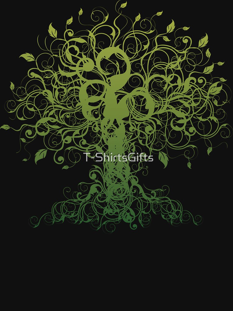 Meditate, Meditation, Spiritual Tree Yoga by T-ShirtsGifts