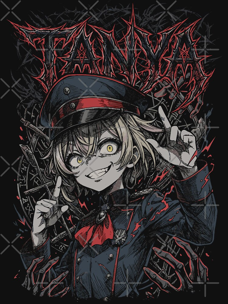 Tanya Military Dark Art by Tokyo Retro