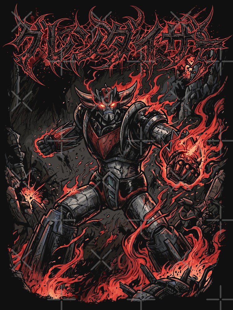 Grendizer Japanese Dark Art by Tokyo Retro