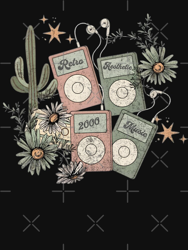 2000s Retro Music Aesthetic — Vintage Music by Nacho Average Designs