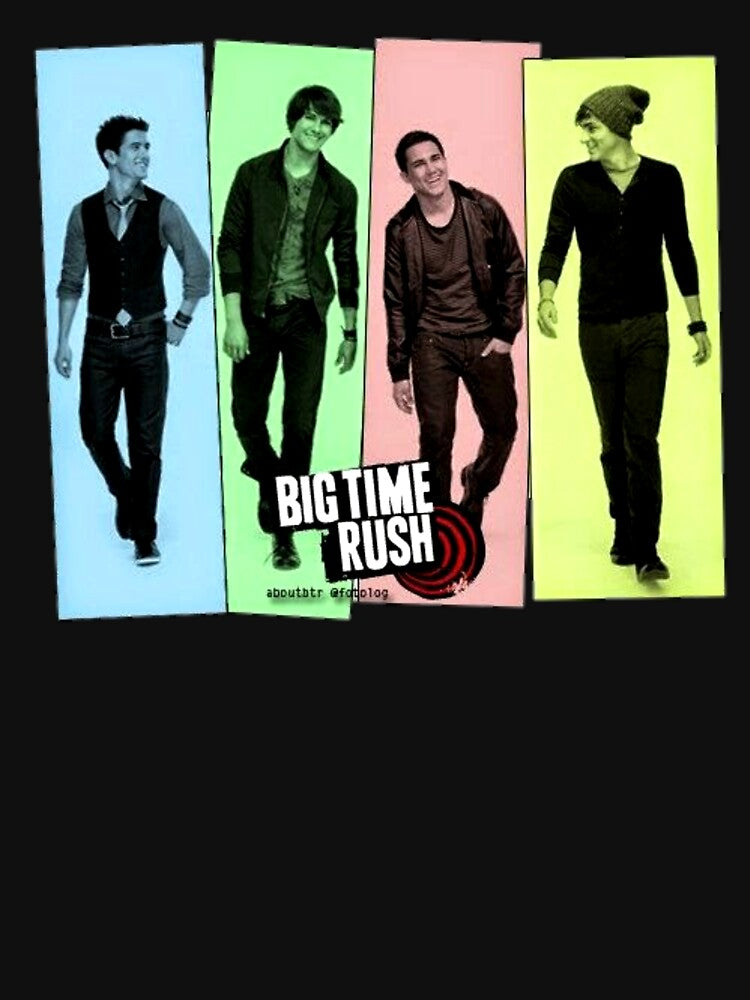 Retro Boyband Heartthrob Collage - 2000s Pop Music Fan Art by britjonny52
