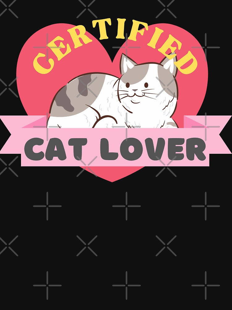Certified Cat Lover with a Cute Cat by quinellie