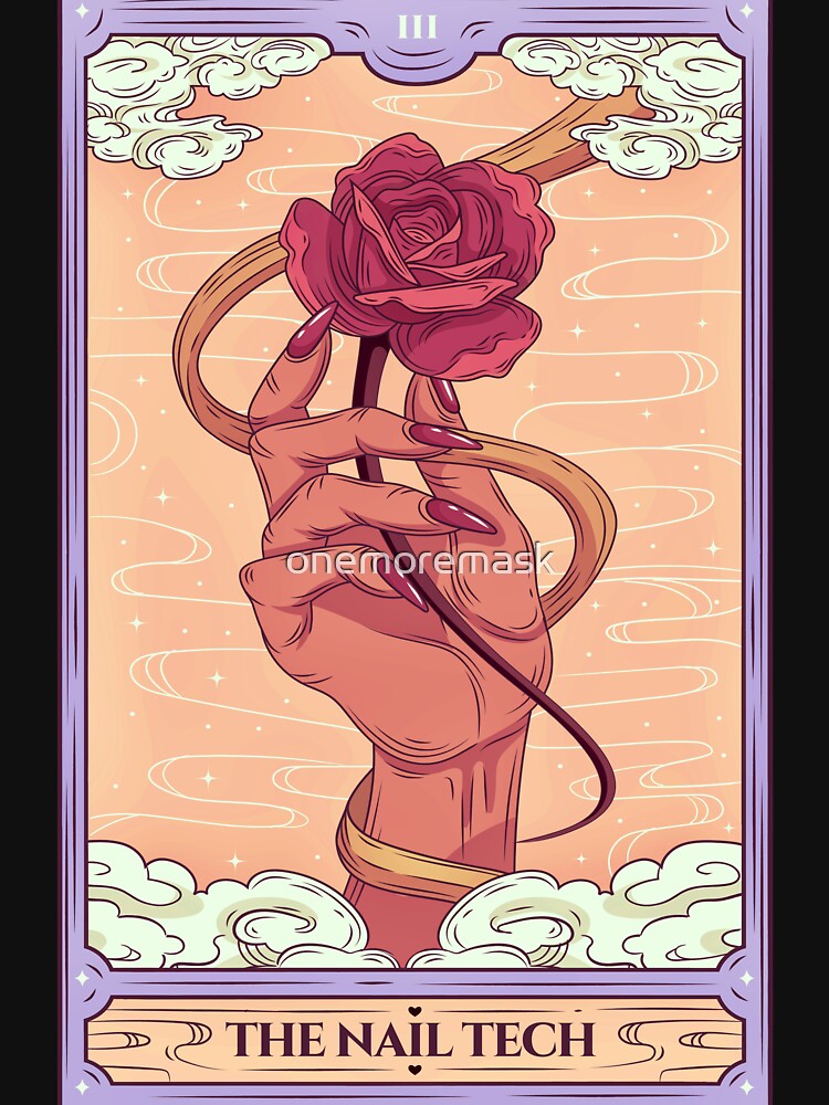 Nail tech tarot card by onemoremask