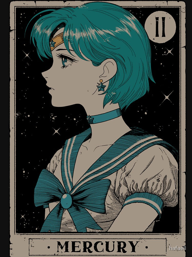 Mercury Tarot Card by hafaell