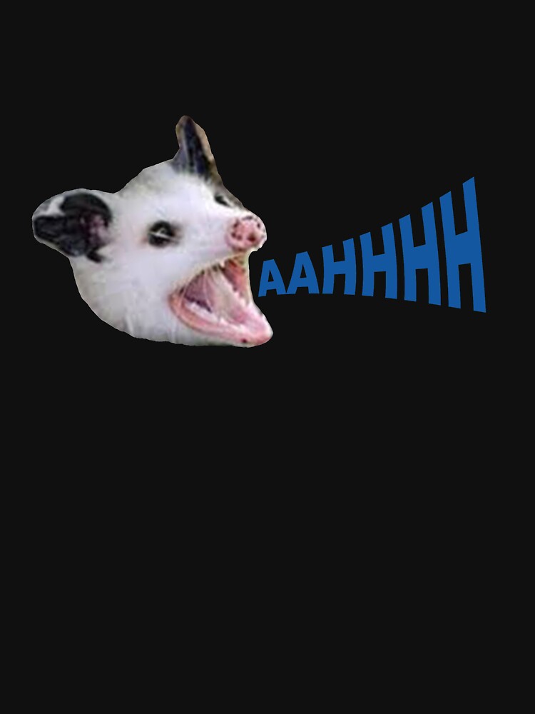 Opossum AAHHHHHH by marykatebuckman