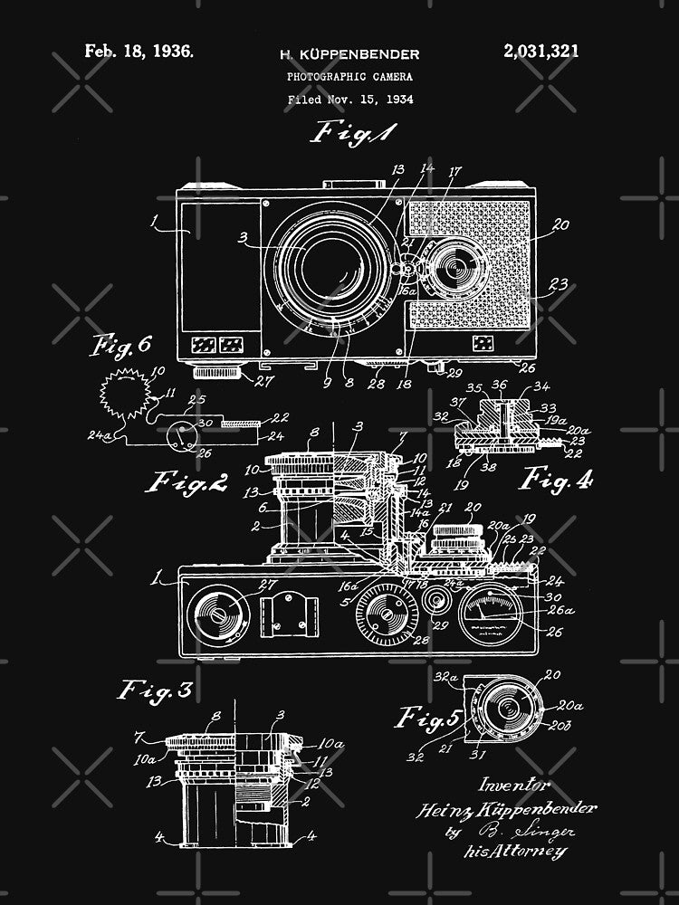 PHOTOGRAPHIC CAMERA by LadyMay Vintage