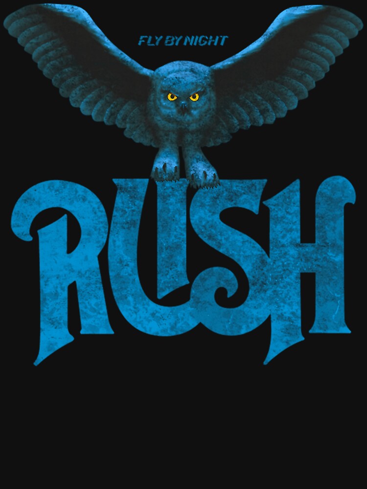 Rush Band Owl Vintage Rock Design by PlayfulCritter