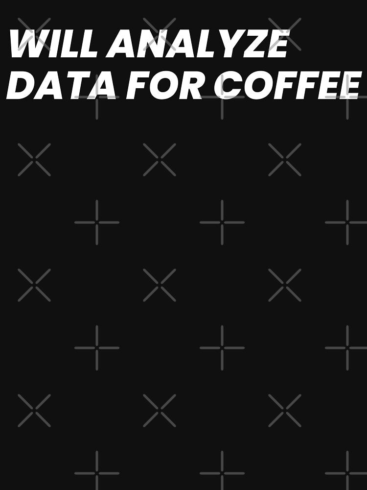 Will analyze data for coffee by T&C Finesse