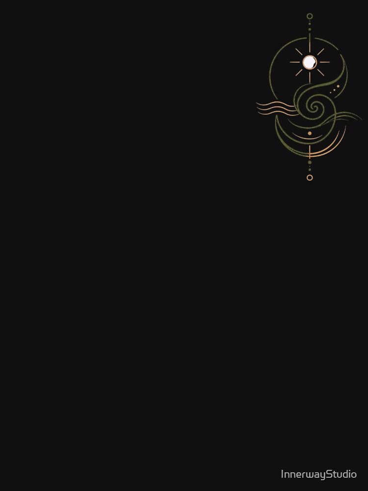 Organic Flow Frequency – Breathwork & Wellness Minimal Art by InnerwayStudio