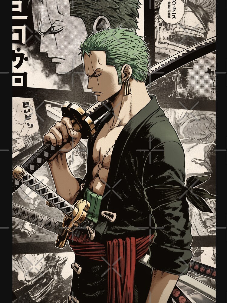 Zoro Manga Panel by AnimeArsenalPrints