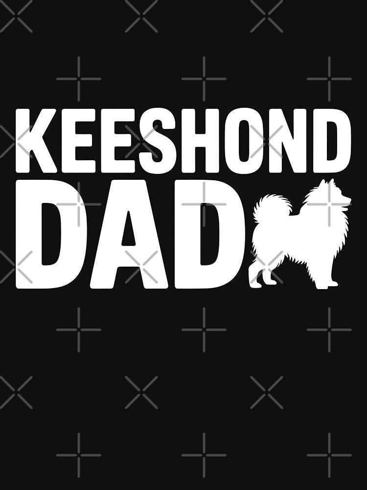 Keeshond Dad by theartfulaspie
