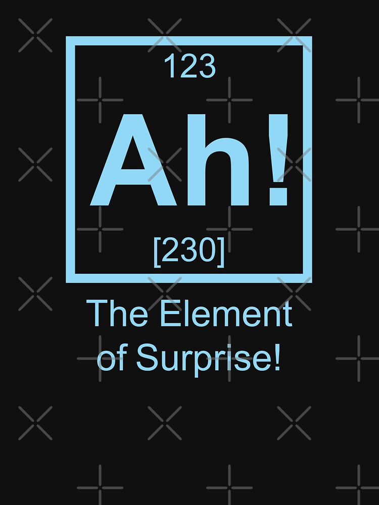 Ah! The element of surprise! Essential T-Shirt by NewFlameDesign