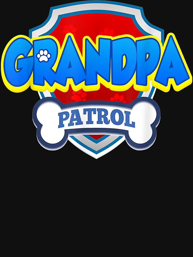 Grandpa Patrol | Dog Funny Gift by DanteShop
