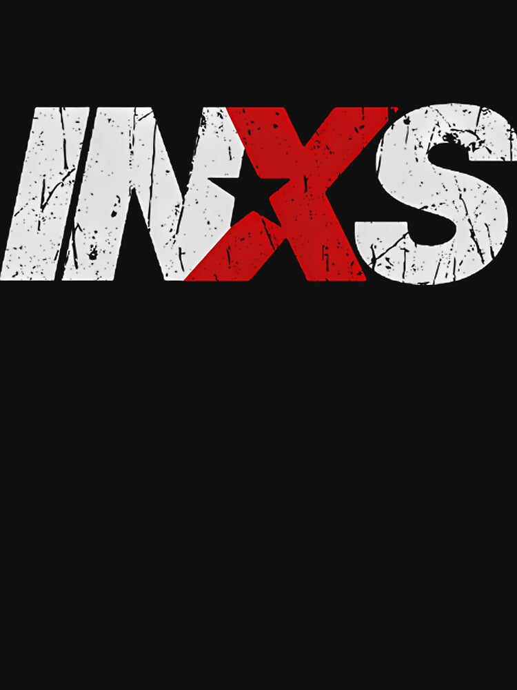 Inxs  Logo Vintage Illustration by ElsaScheffl