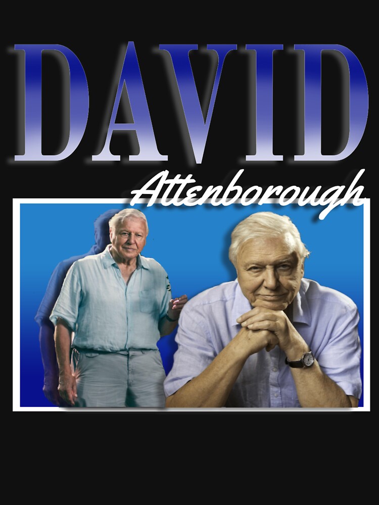 David Attenborough Vintage 90s by beckyharrison
