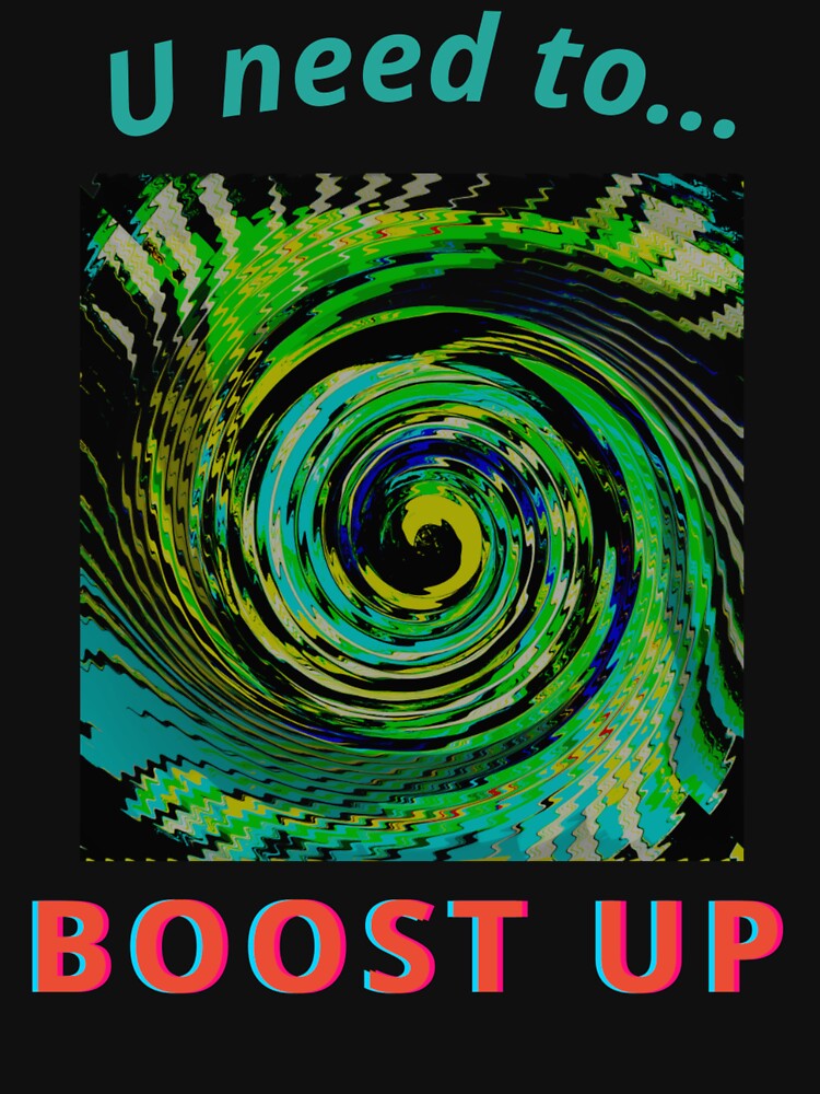 U need to BOOST UP, a modern computer gift, for the geek and computer lover by PiperParrot