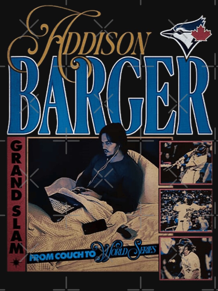 Addison Barger Toronto Blue Jays Grand Slam From Couch to World Series by Soceitiz