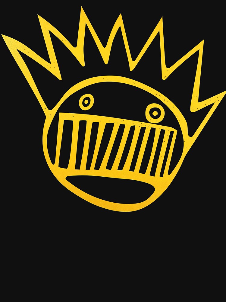 Gold Spiked Face Doodle by viekneehgamb