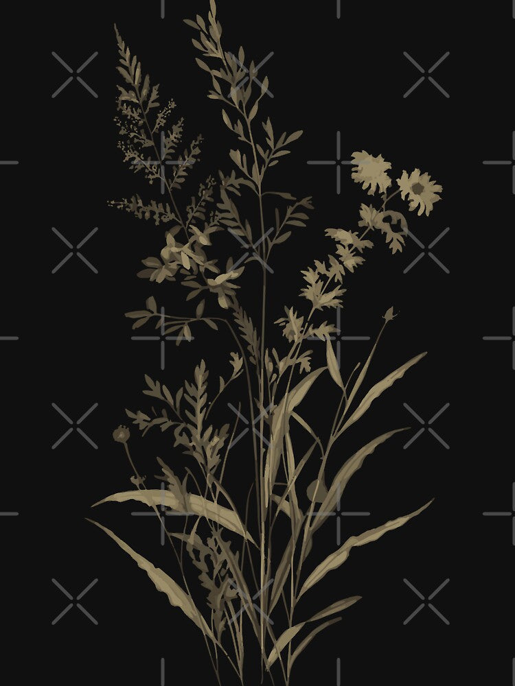 Vintage Minimalist Plants by Enyr