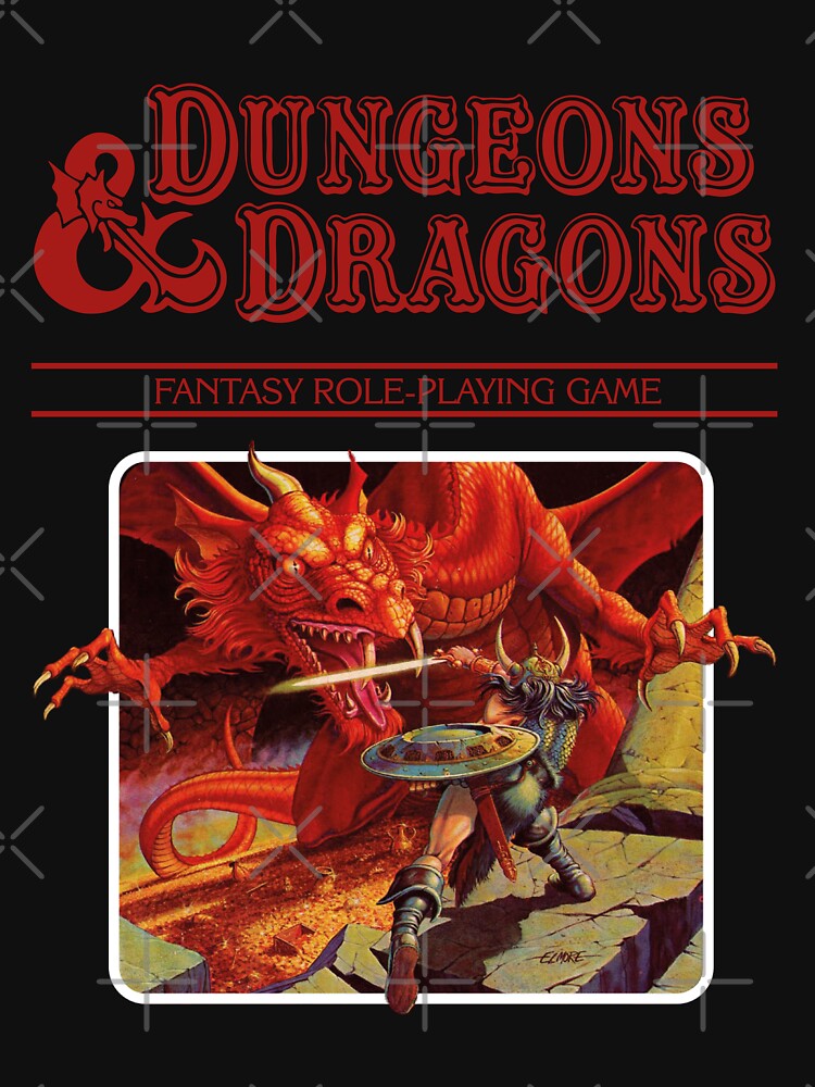 Dungeons & Dragons Base Set red Logo by Devon Designs