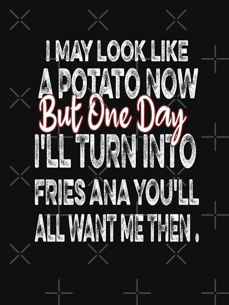 I May Look Like A Potato Cute Funny by ilias13