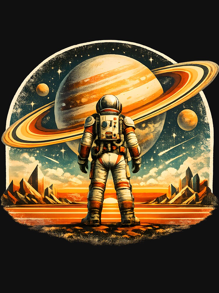 Retro Space Explorer by noonamakes