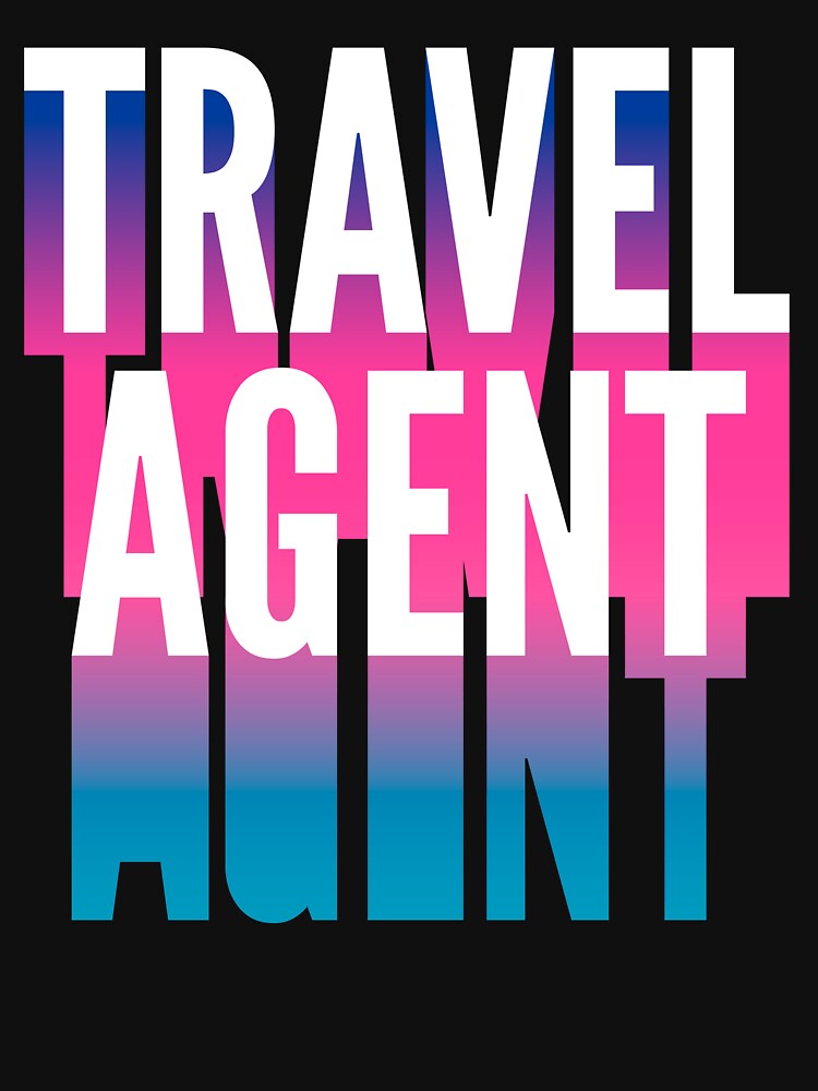 Travel agent With Long Gradient Shadow by SVPOD
