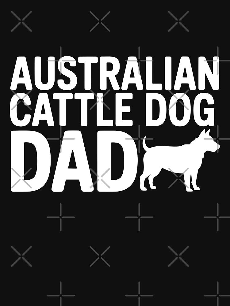 Australian Cattle Dog Dad by theartfulaspie