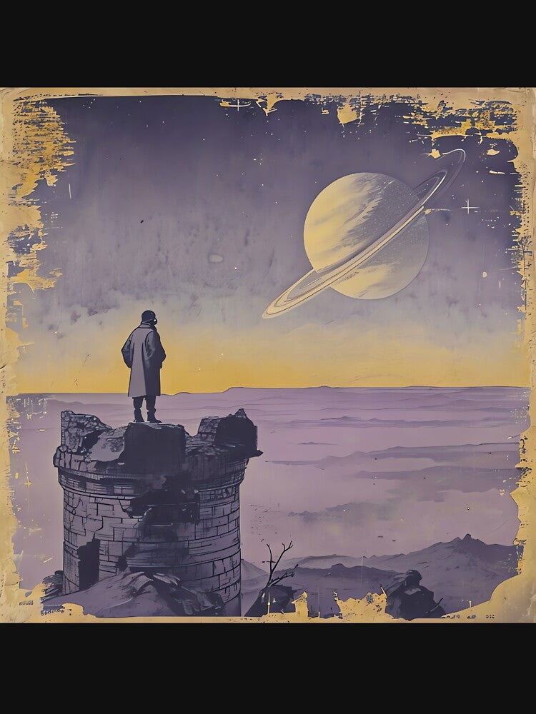 The Lonely Stargazer by ONYX Pixee