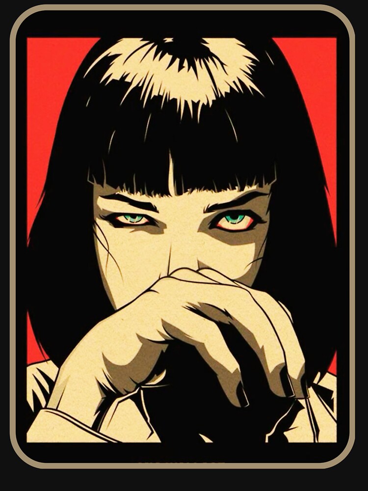 Mia Wallace Pulp Fiction by LMG Boutique