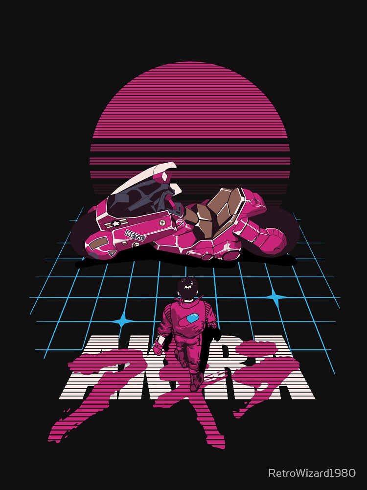 Synthwave Akira by RetroWizard1980