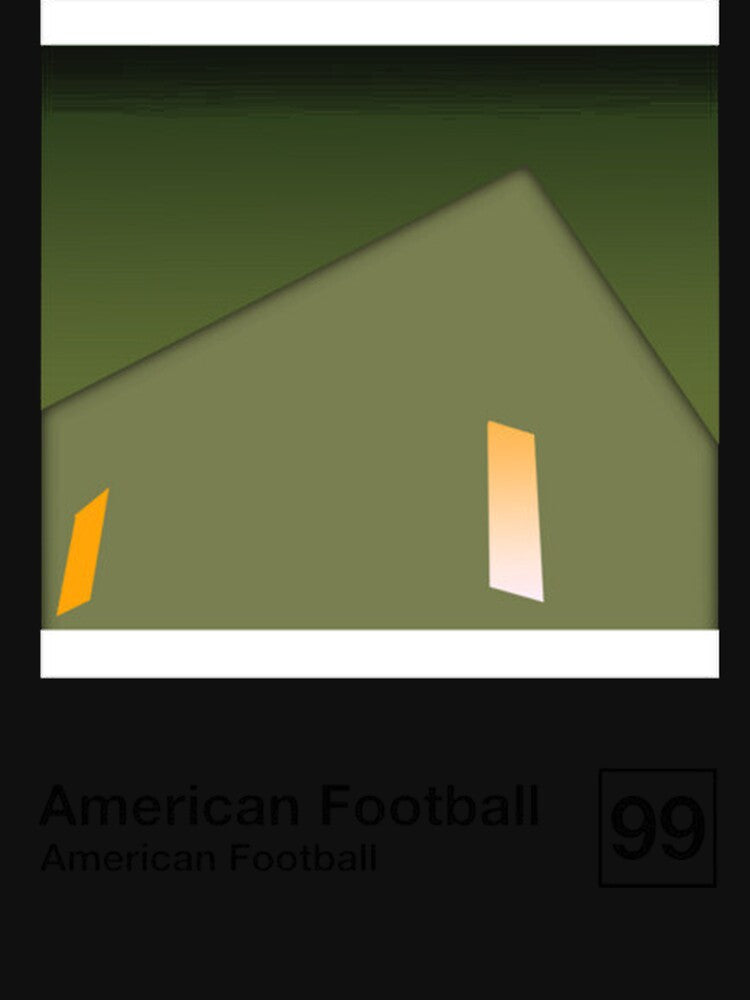 American Football Minimalist Graphic Artwork Desig by Douglas Alex