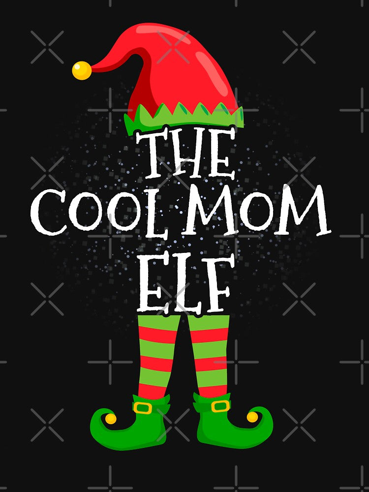 Cool Mom Elf Family Matching Christmas Group by CosmoKitsch