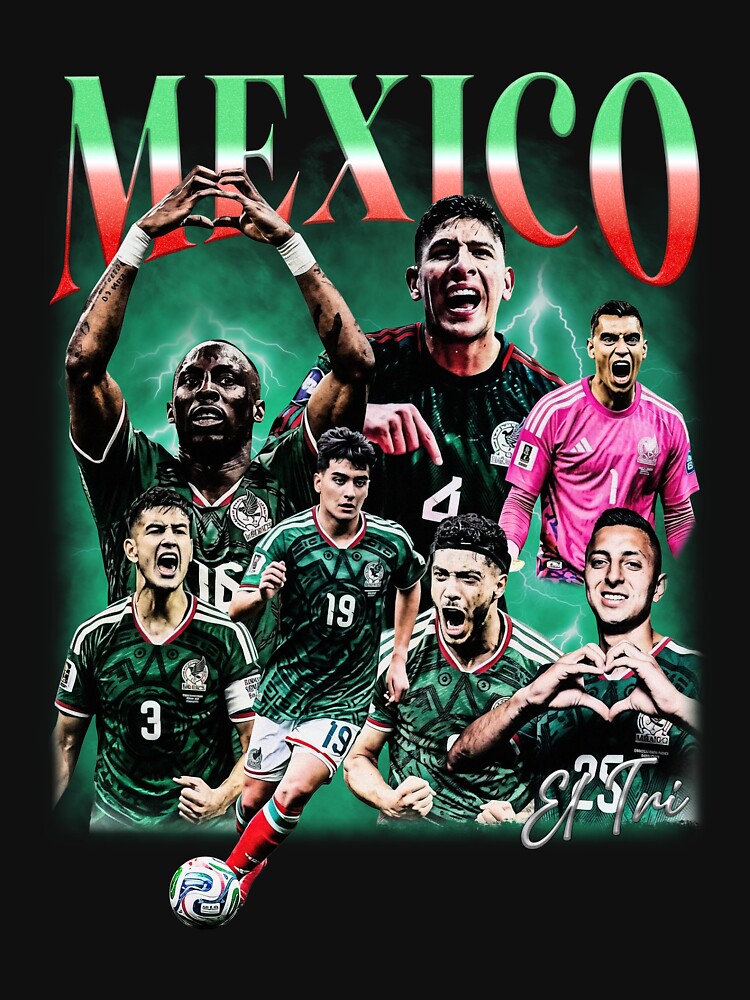 Mexico Soccer Vintage by NgocLanDesign