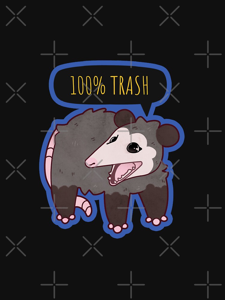 Possum 100% Trash by Mossysplashart