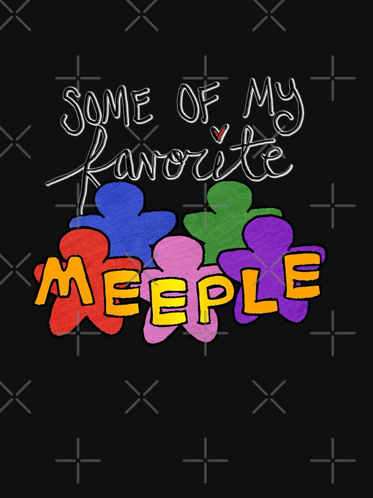 Some of My Favorite Meeple (Dark Backgrounds) by E-B-Designs