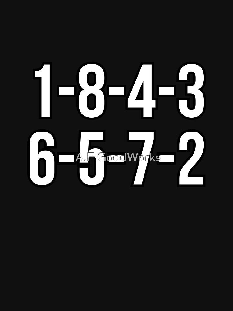 Vintage V8 Firing Order by A.F GoodWorks