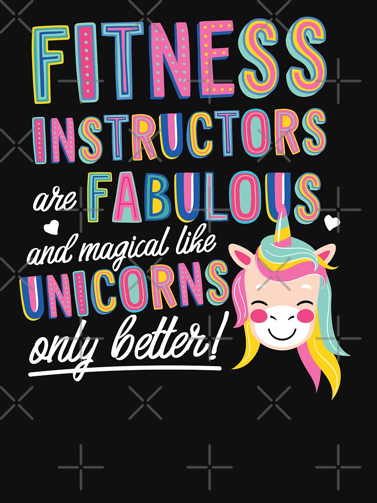 Fitness Instructors are like Unicorns Gift Idea by betternotes