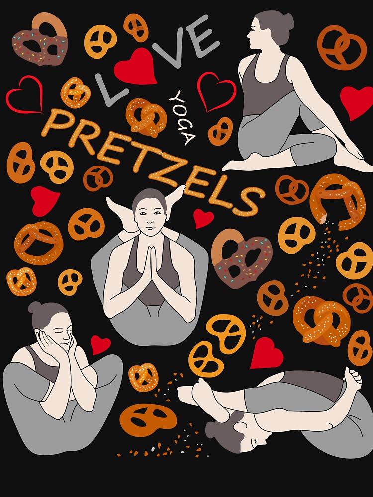 Love Yoga Pretzels by Laanas55