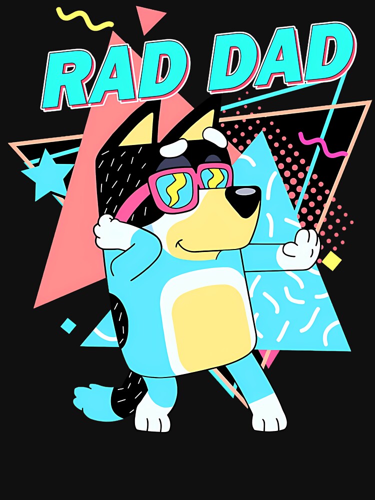Funny Rad Dad Fathers Day Cool Dad by BlitzDominickL
