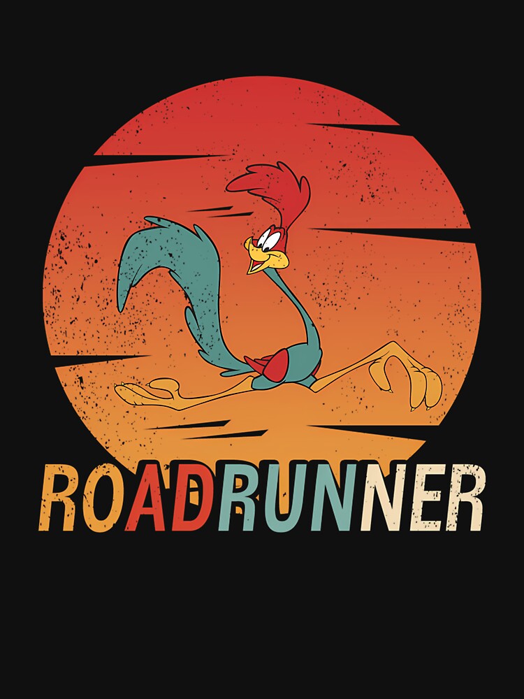 Vintage Retro Roadrunner Silhouette by TamikaGlenn9
