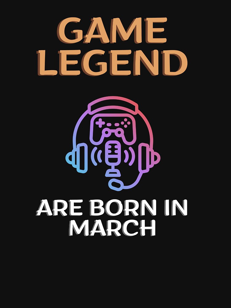 Game legend - Born in March - BW by Nemesiscrowd