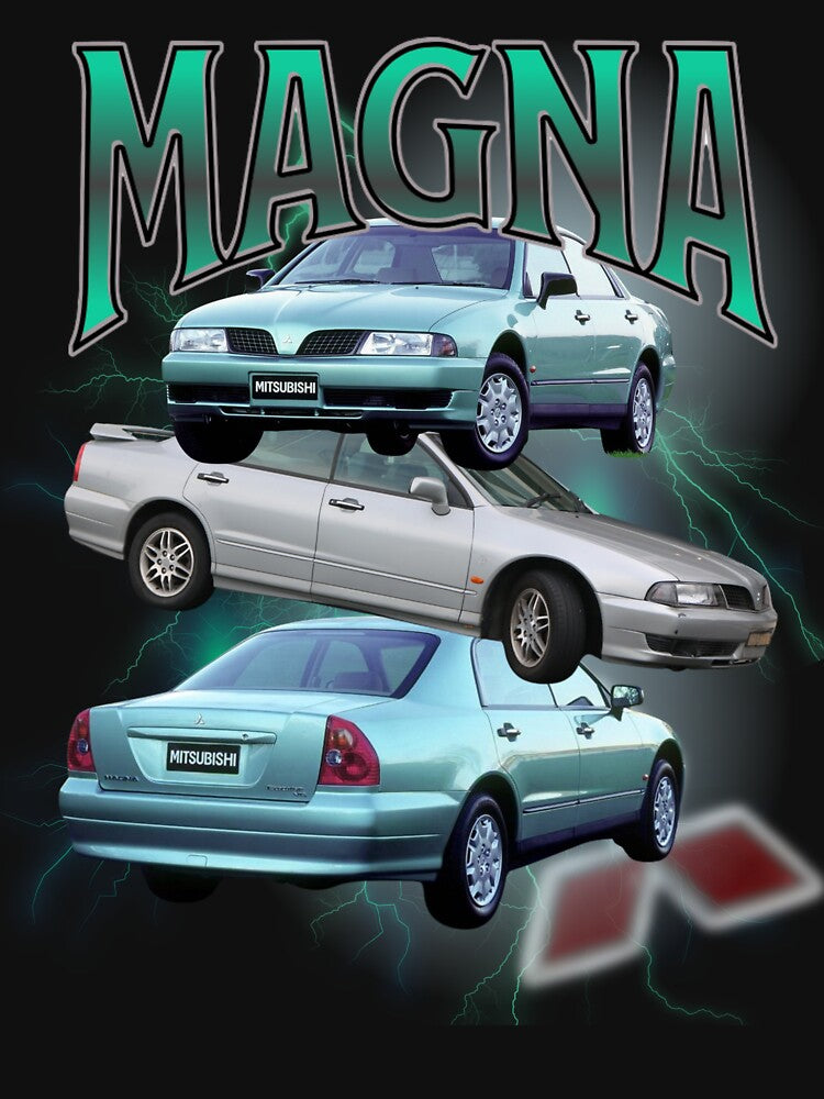 Mitsubishi TJ Magna Vintage Design by car-cartoons