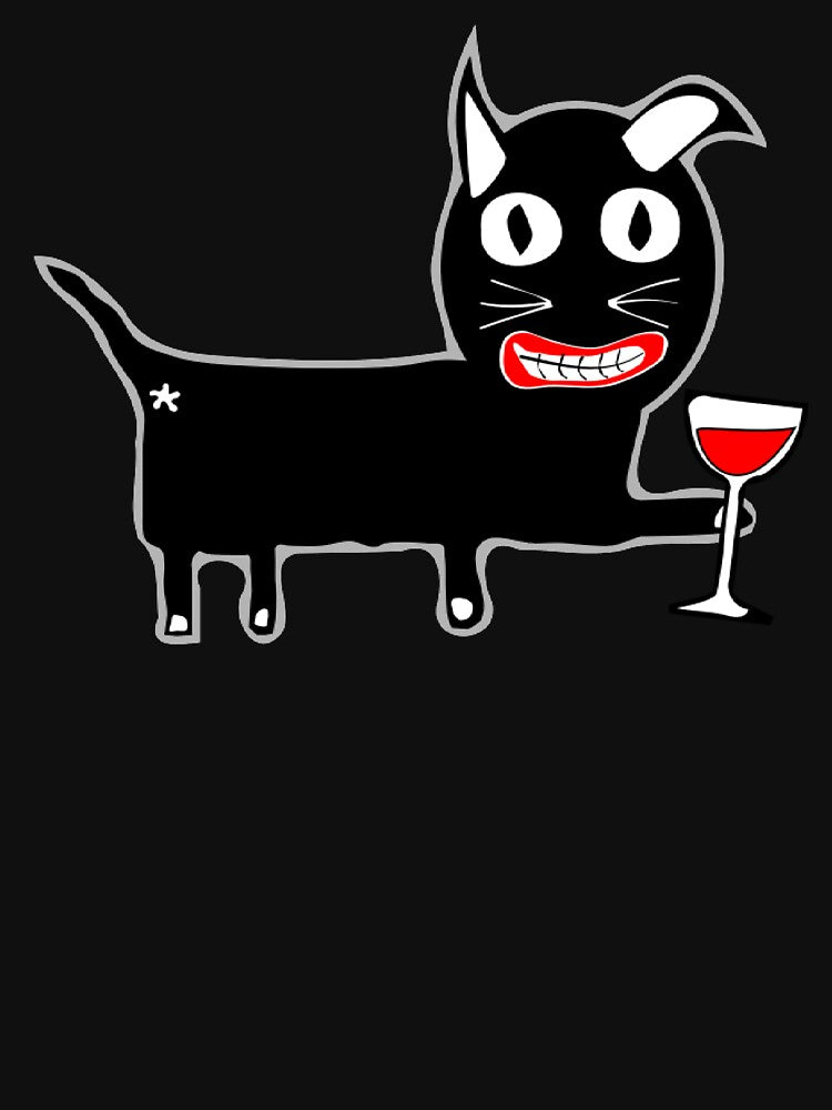 Cat Mother Wine Lover by AthleticWolves