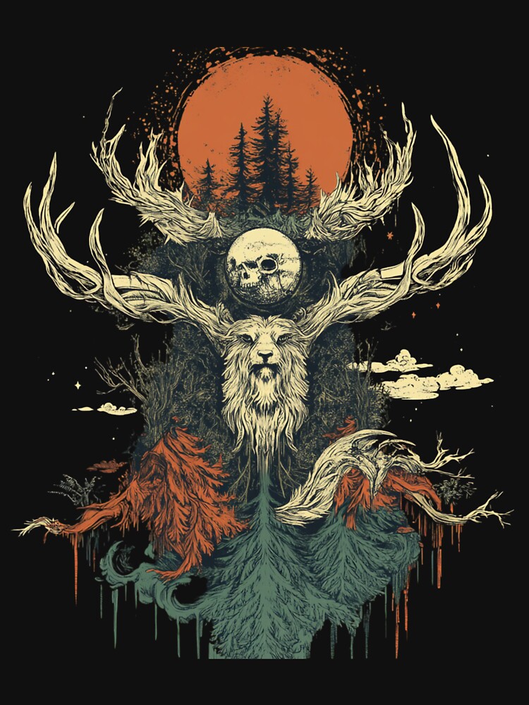 Perun and the Sacred Deer: A Mystical Slavic Tribute by MythSpire