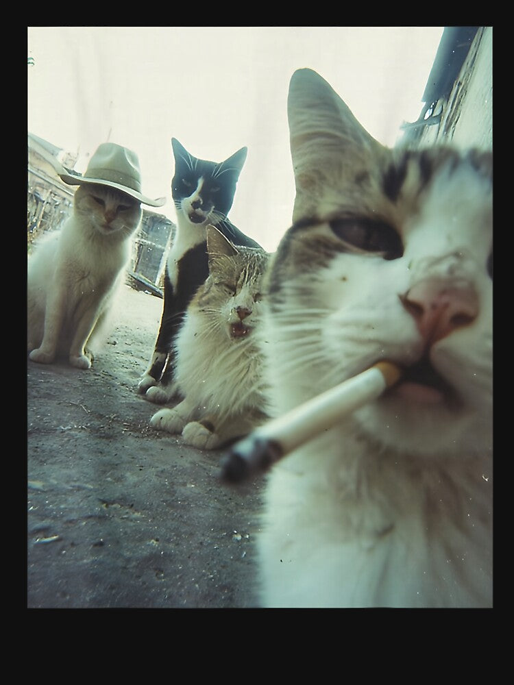 Smoking Cats Meme by BASKF