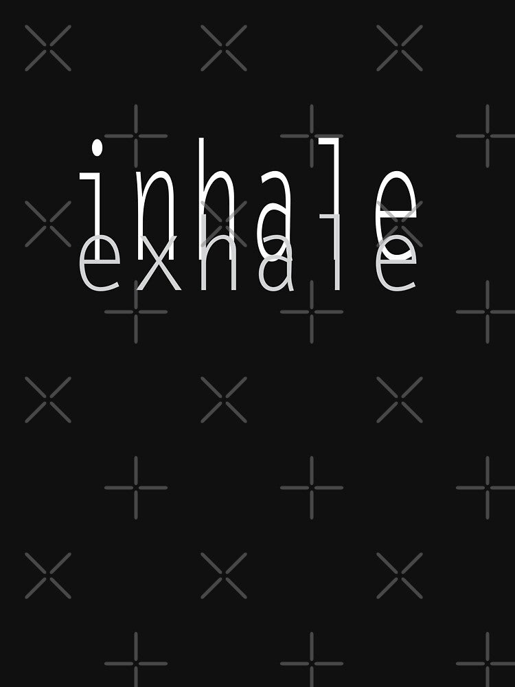 Kopie von Kopie von Kopie von Kopie von Kopie von Kopie von inhale exhale - breathe yoga by LioPart