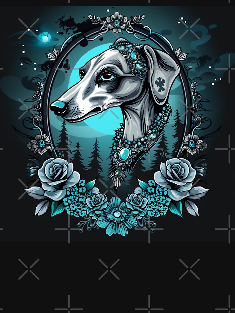 Haunted Greyhound by Nocturne  Paws