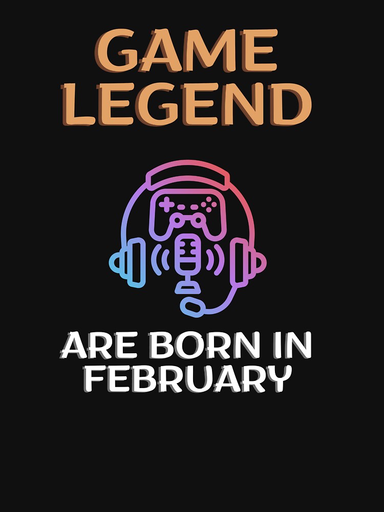 Game legend - Born in February - BW by Nemesiscrowd